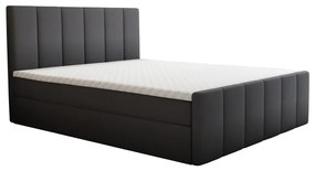 Boxspringová posteľ, 180x200, sivá, STAR