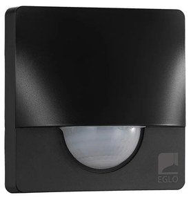 Eglo 97465 - Vonkajší senzor pohybu DETECT ME 3 12 m čierna IP44 EG97465