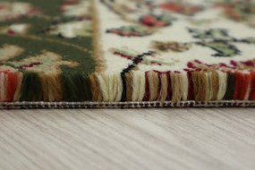 Berfin Dywany, AKCIA: 130x100 cm Behúň na mieru Anatolia 5378 Y (Green) - obšitý zo všetkých strán, zelená, chodba / predsieň