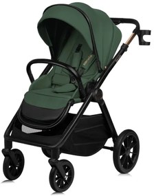 Lionelo - Kombinovaný kočík 3 v 1 LAYLA Lesná zelená