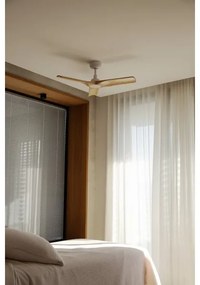 FARO 33805WT - Stropný ventilátor HEYWOOD S drevo/biela pr. 90 cm WT + DO