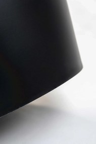 Dizajnový kvetináč BERBELO, sklolaminát, výška 80 cm, čierny mat