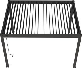 Bioklimatická pergola INTRO PLUS 4X3m, hliník, voľne stojaca