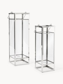 Sklenené lampáše Nathan, 2 ks