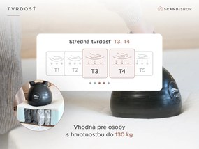 Kokosový matrac COCO MAXI 20 cm 180 x 200 cm Ochrana matraca: VRÁTANE chrániča matraca