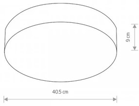 ARENA GRAPHITE 10178, ø40,5 cm (pôvodné ID 6725)