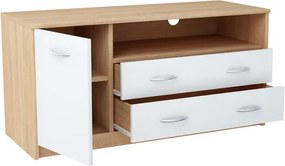 TV stolík Marker Typ 2 - dub sonoma / biela