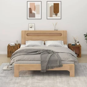 vidaXL Nočné stolíky 2 ks dymový dub 50x39x47 cm