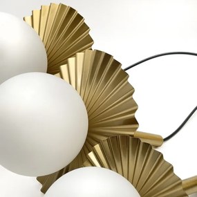 Luster na lanku CHITA 3xG9/5W/230V zlatý