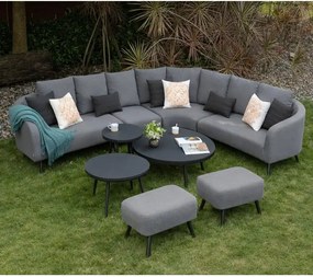 Záhradná zostava MELIA LIKA-TEX® sivá