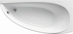 Ravak Avocado asymetrická vaňa 150x75 cm akrylát pravá cs01000000 AV1500P