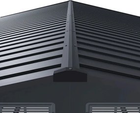 InternetovaZahrada Záhradný domček XL 280x196x190 cm - antracit