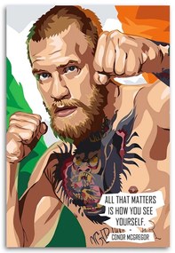 Gario Obraz na plátne Conor McGregor - Nikita Abakumov Rozmery: 60 x 90 cm