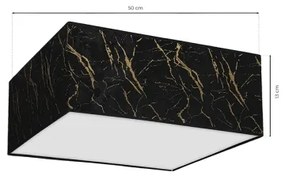 Stropné svietidlo SENSO 3xE27/60W/230V čierna