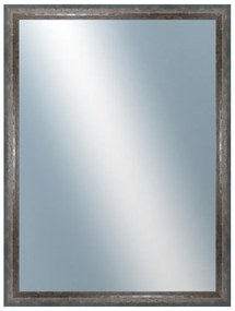 DANTIK - Zrkadlo v rámu, rozmer s rámom 60x80 cm z lišty NEVIS modrá (3052)