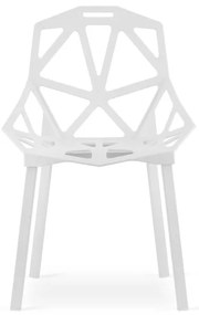 Set štyroch stoličiek ESSEN biele (4ks)