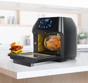 Aigostar - Teplovzdušná rúra 1400W/230V 12l čierna