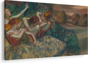 Obraz - Edgar Degas, Four Dancers, reprodukcia (90x60 cm)