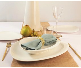 Biele dezertné porcelánové taniere v súprave 6 ks Carrara – Villa Altachiara