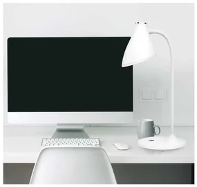 Stolná lampa Platinet 5 W, batéria, biela