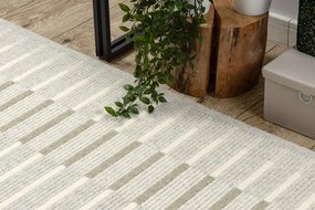 Koberec OSTA FLUX 461.124.SA400 sivý / zelený