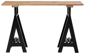 Konzolový stolík s doskou z borovicového dreva v prírodnej farbe 45x130 cm Hampstead – Premier Housewares