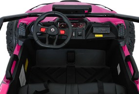 Ramiz Elektrická bugina TURBO 23 pre deti ružová