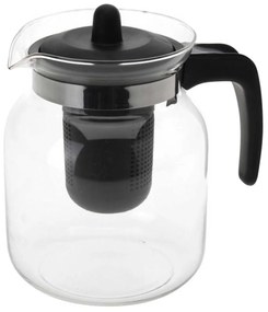 Sklenený džbán Lia Black 1,5L