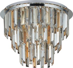 XXXLutz STROPNÉ SVIETIDLO, 45/45/34 cm - Interiérové svietidlá - 003187038101