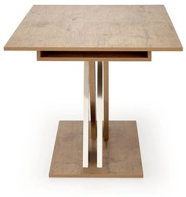 Jídelní rozkládací stůl XARELTO 130/175 cm dub lancelot/bílý