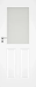 Interiérové dvere Naturel Nestra pravé 90 cm biele NESTRA290P