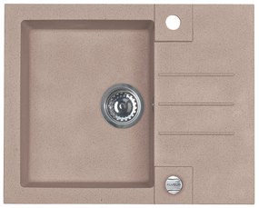 ALVEUS CZ ROCK 30 G- 55 béžová (595x475mm)+ pop- up sifon