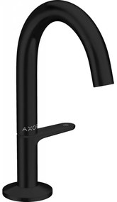 Axor One Select - Umývadlová batéria 140 s odtokovou súpravou Push-Open, čierna matná 48010670