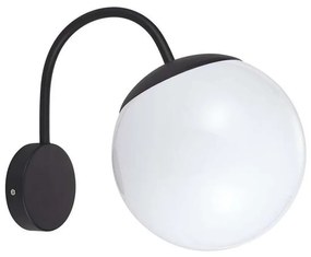 V-Tac Vonkajšia nástenná lampa 1xE27/60W/230V IP44 čierna VT1296