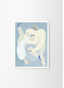 Plagát 70x100 cm Hold You - Blue – Sofia Lind – The Poster Club