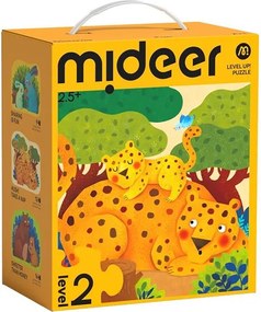Puzzle LEVEL UP! 02 Mideer: Mláďatka