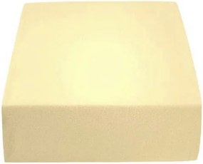 Jersey do detskej postieľky 160 g/m2 krémové