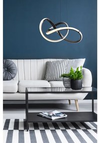 Zuma Line MD9717-1-3BCD - LED Luster na lanku INDIGO LED/44W/230V čierna