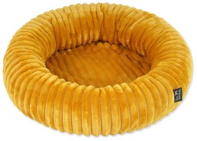 Pelech pre psa v horčicovej farbe ø 50 cm Dog Fantasy Stripe – Plaček Pet Products