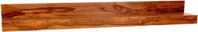 furniture-nabytek.cz - Police na stenu z dreva palisander 150x22x17