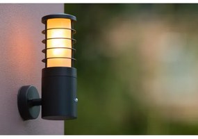 Lucide 14871/01/30 - Vonkajšie svietidlo so senzorom SOLID 1xE27/60W/230V