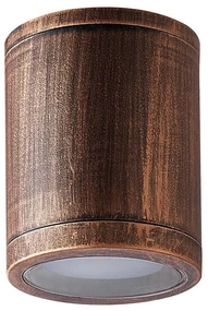 Prezent 48333 - Vonkajšie bodové svietidlo MOPTI 1xE27/12W/230V bronzová IP54 48333