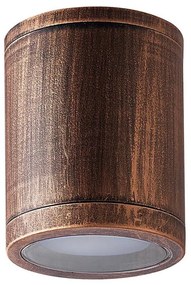 Prezent 48333 - Vonkajšie bodové svietidlo MOPTI 1xE27/12W/230V bronzová IP54