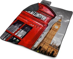 Sablio Plážová deka Londýn 3: 200x140 cm