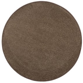 Vopi koberce AKCIA: 57x57 (průměr) kruh cm Kusový koberec Eton hnedý 97 kruh - 57x57 (priemer) kruh cm