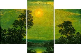 Obraz - Imitator of Ralph Albert Blakelock, Moonlight, reprodukcia (90x60 cm)
