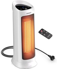InternetovaZahrada Ventilátorový ohrievač 2000 W - biely