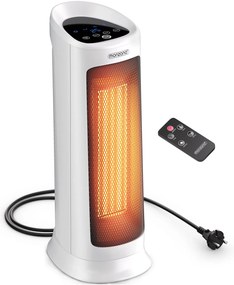 InternetovaZahrada Ventilátorový ohrievač 2000 W - biely