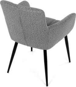 Jedálenská stolička sivá DCH-P3146 SIL2