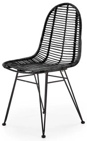HALMAR Jedálenská stolička INDUSTRY K337 čierna
